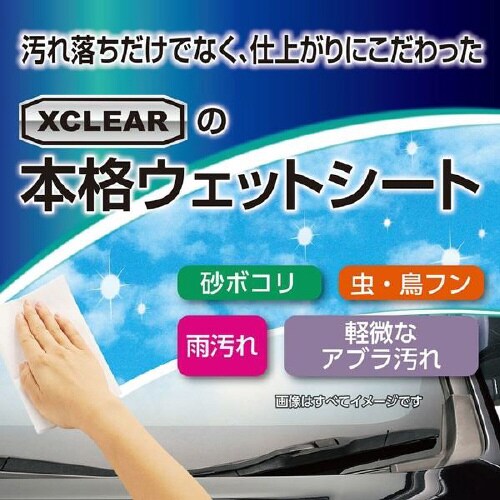 エクスクリア 外窓用ウェットシート 12枚入り