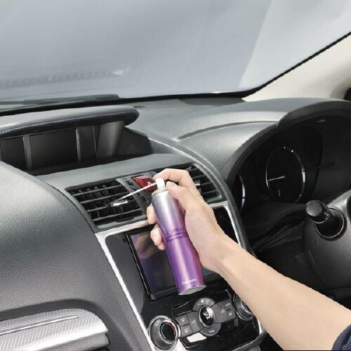 超強力エアコンスプレー消臭 銀 ホワイトムスク