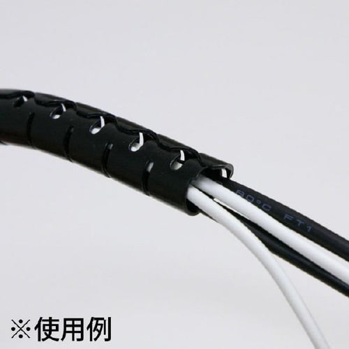 ヘララップ 黒 φ14mm×25m