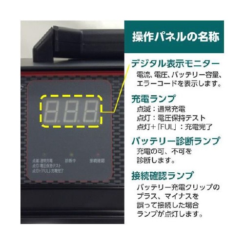 バッテリー充電器 DC12V用 SC−1200