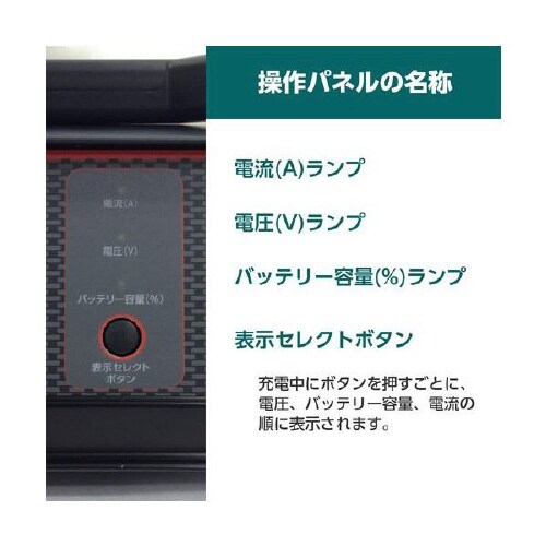 バッテリー充電器 DC12V用 SC−1200