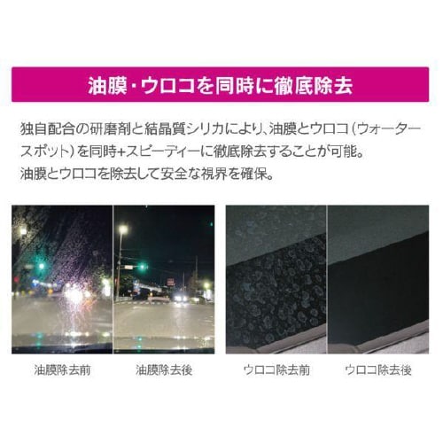 ガラス油膜&ウロコ除去クリーナー PCD−46