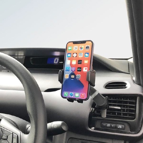 コードレス自動開閉スマホホルダー エアコン