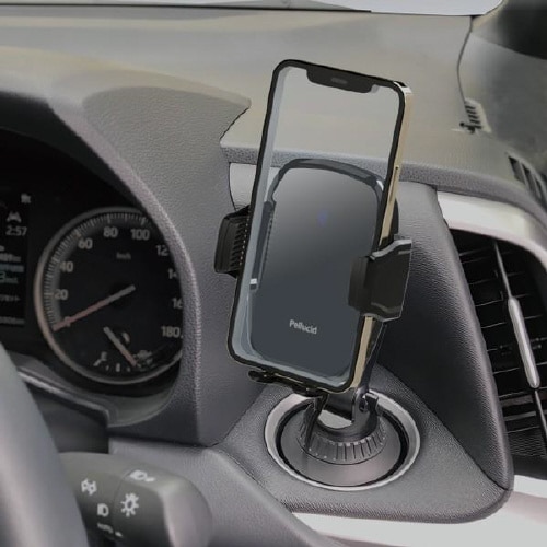 スマホホルダー 自動開閉 ドリンクイン