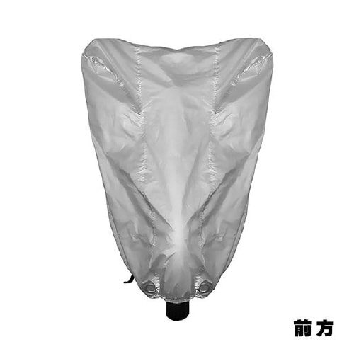 燃えにくいバイクカバー シルバー Mサイズ