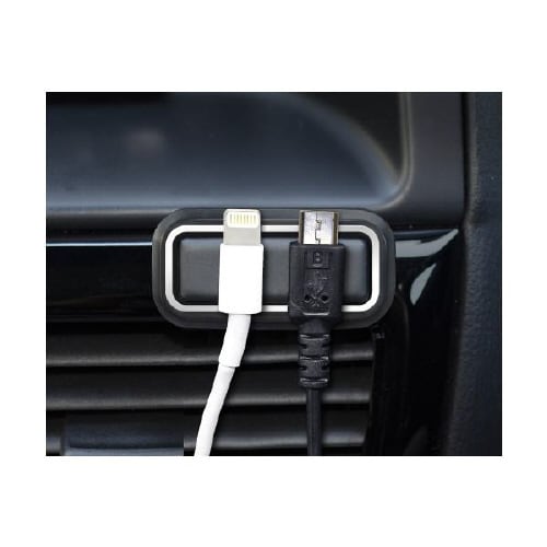 コードクリップ コネクターホルダー ブラック