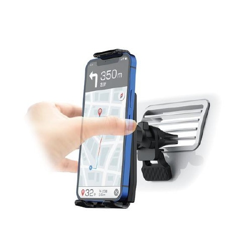 スマホホルダー エアコンルーバー取り付けタイプ