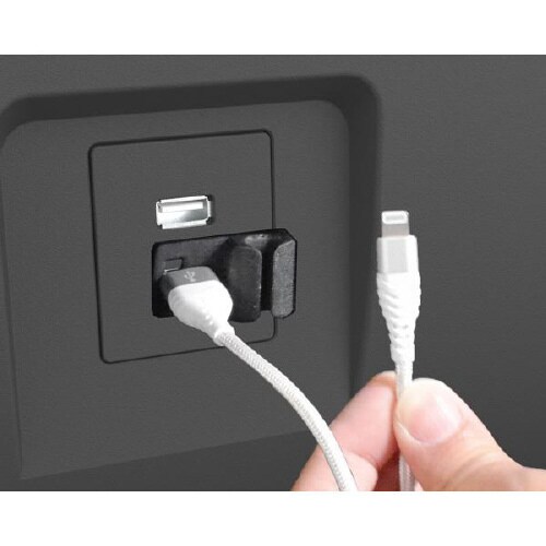 やわらか素材のケーブルホルダー/1個入り