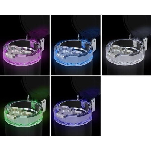 灰皿 ソーラーチェンジアッシュ ピンク LED付