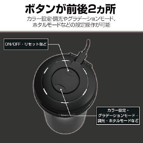 灰皿 ダウンライトアッシュ LED付き
