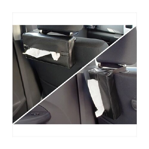 ティッシュケース カラー:カーボン調 EH−171