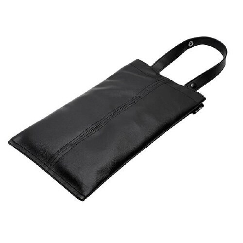 レザーティッシュケース カラー:ブラック