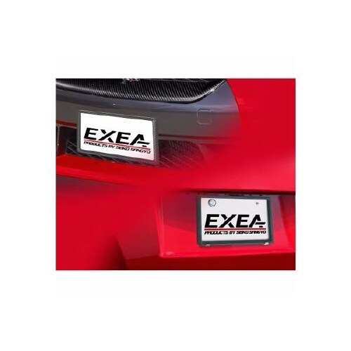 EXEAナンバーフレームセット カラー:カーボン