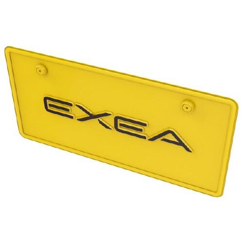 EXEAプレートボルトワッシャー イエロー