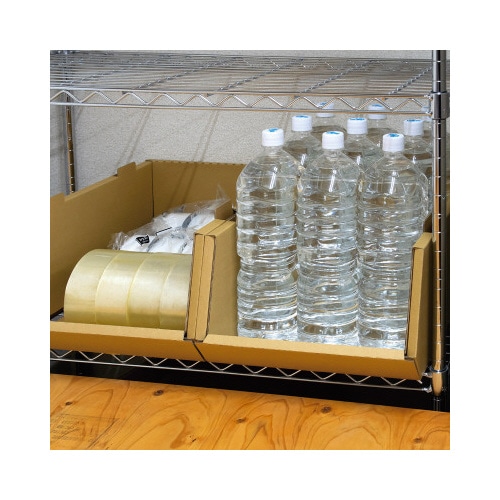 スタッキングコンテナM 6個セット クラフト