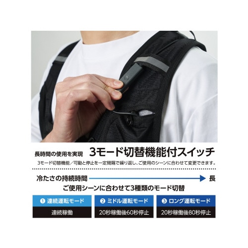 水冷服ウェアDIRECTCOOLPROバッテリー付