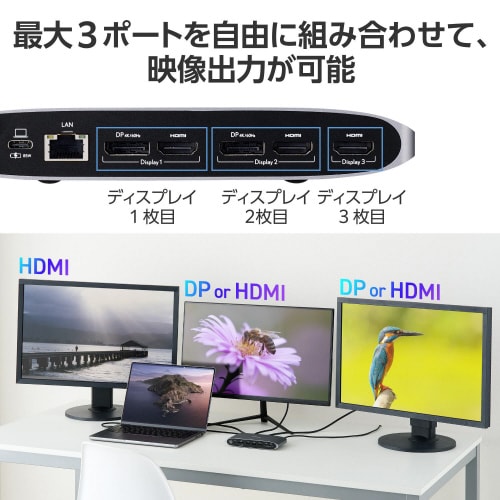 USBType−Cハブ 13−in−1 シルバー