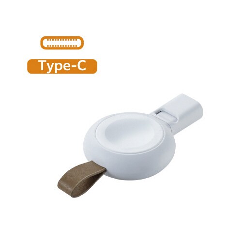 AppleWatch充電器 USB−C 直挿し 白