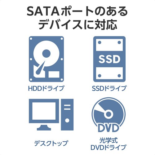 SATA3.0ケーブル 45cm 3本 レッド