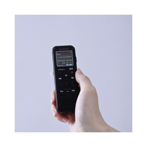 aiwa 電池式ICレコーダー 8GB
