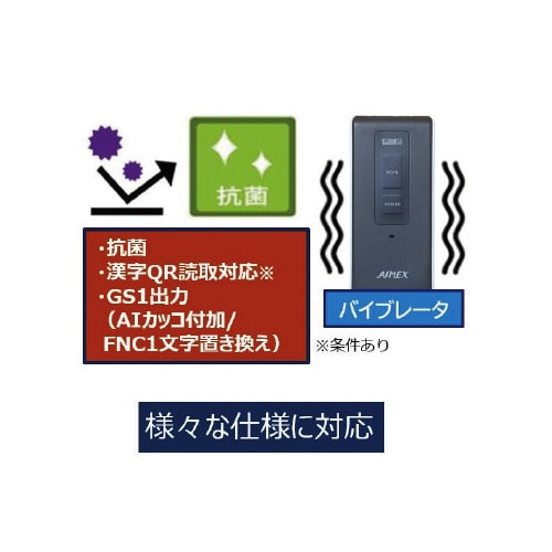 アイメックス モバイル二次元コードリーダー