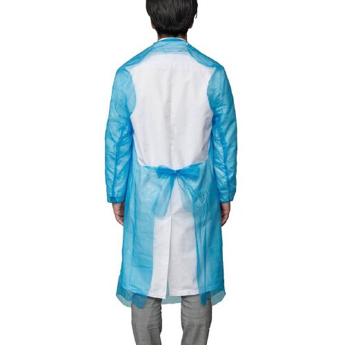 PEガウン(袖口ゴム) JMG01(25枚)