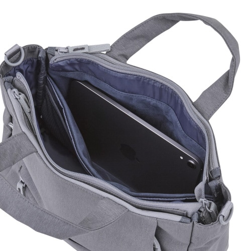 ミニトートバッグ 2WAY 撥水加工 グレー