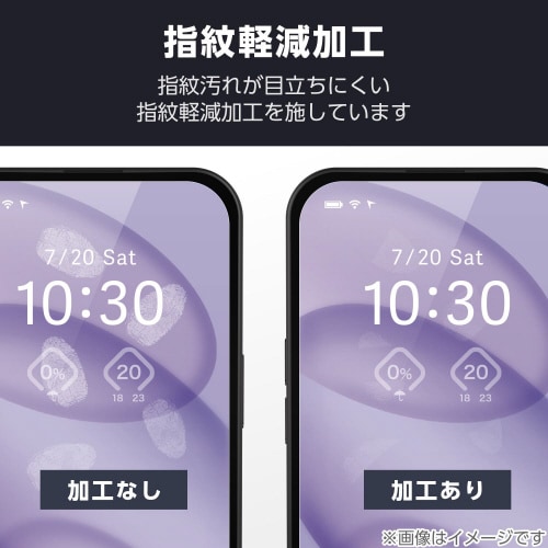 iPhone16Pro覗き見防止フィルム 上下左右