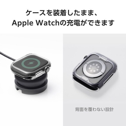 アップルウォッチ42mm バンパー ソフト クリア