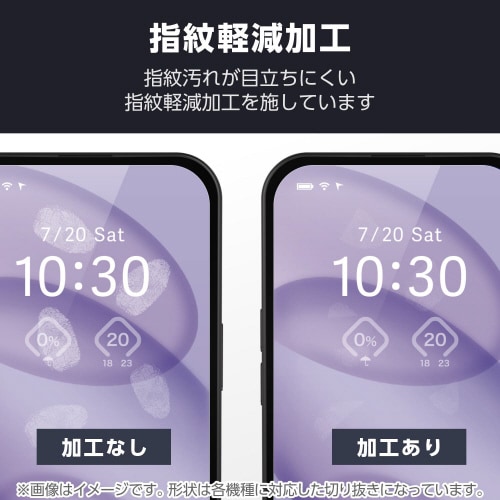 AQUOSsense9フィルムBLカット