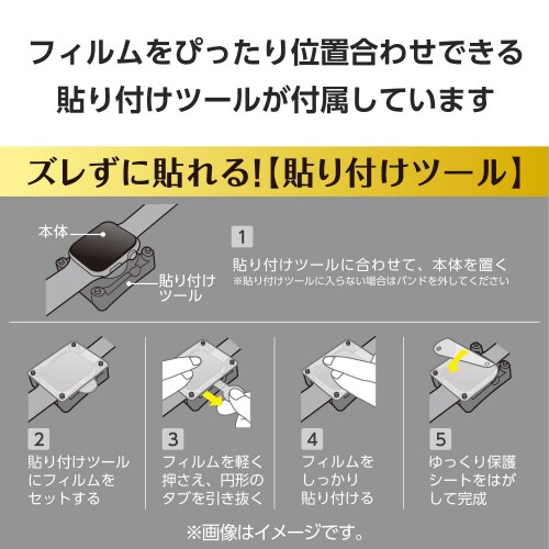 アップルウォッチ42mm 衝撃吸収フィルム