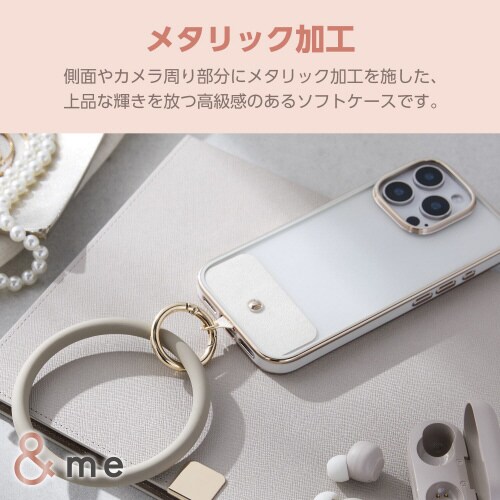 iPhone16Proケースソフトグレージュ