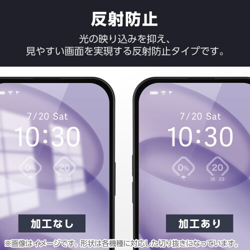 AQUOSR9proフィルムアンチグレア