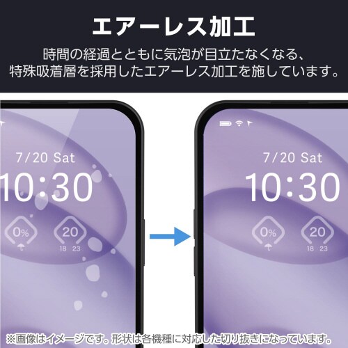 AQUOSR9proフィルムアンチグレア