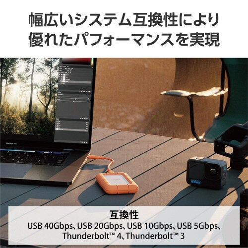 LaCieRuggedmini SSD 4TB