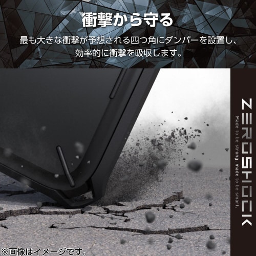 iPhone16ケースハイブリッドフィルム付黒