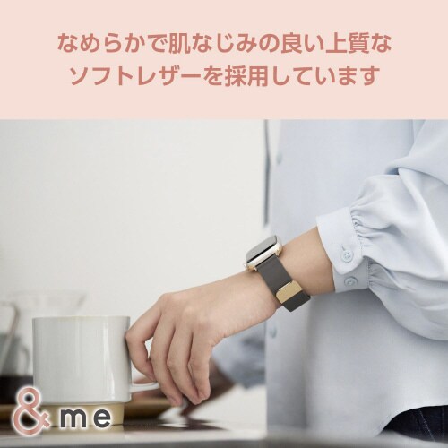 アップルウォッチSE マグネットバンド グレー