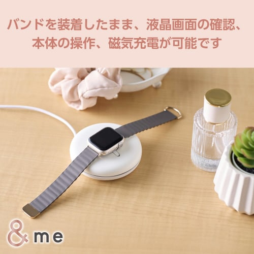 アップルウォッチSE マグネットバンド グレー