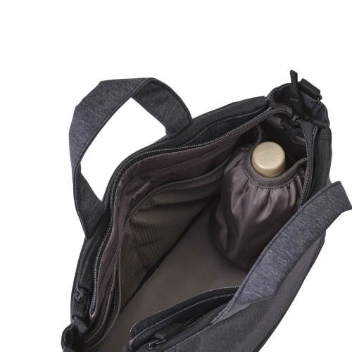 ミニトートバッグ 2WAY 撥水加工 ブラック