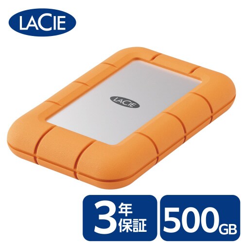 LaCieRuggedmini SSD 500GB