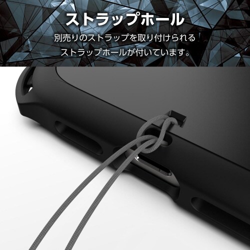 AQUOSwish4ケースZEROSHOCK黒