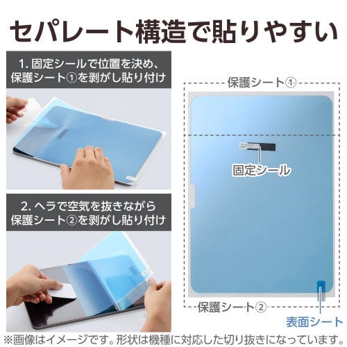 iPad 第10世代 保護フィルム BLカット