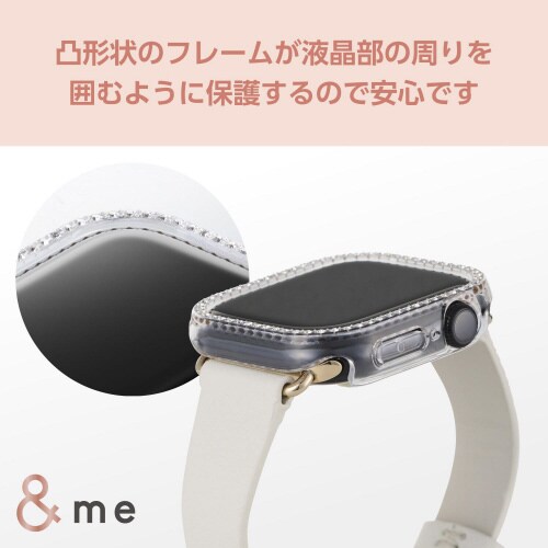 アップルウォッチ42mm バンパー クリア
