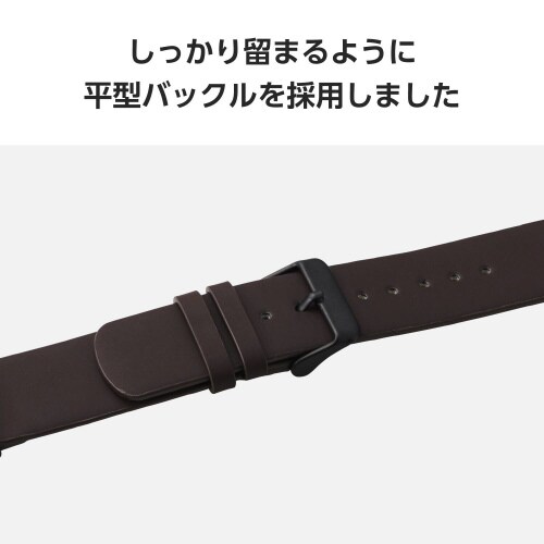 アップルウォッチUltra2レザーバンド ブラウン