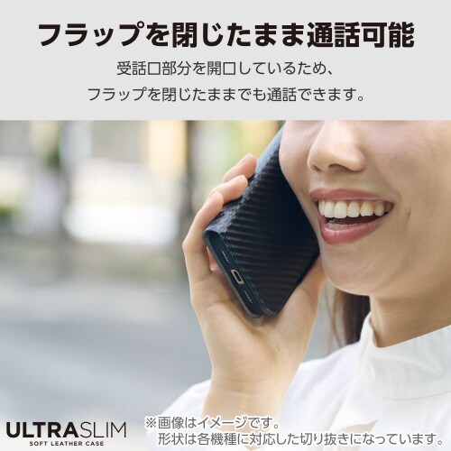 GooglePixel8aケース手帳型カーボン黒