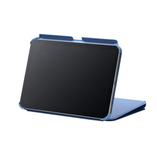 iPadminiA17Pro手帳型ケース ネイビー