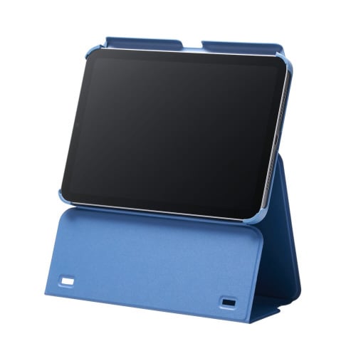 iPadminiA17Pro手帳型ケース ネイビー