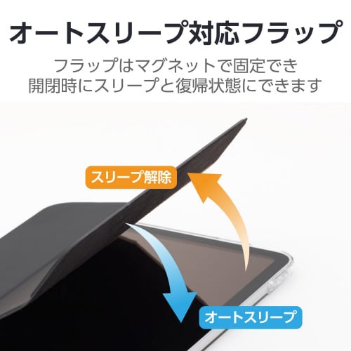 iPad10.9インチ ケース ソフトレザー 黒