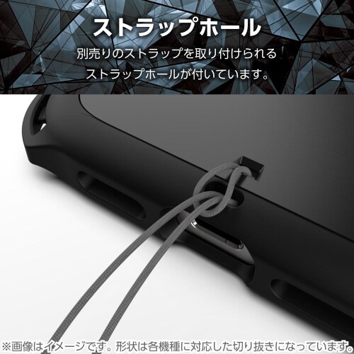 GooglePixel9ケースZEROSHOCK黒