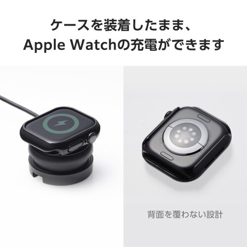 アップルウォッチ42mm バンパー メタリック黒
